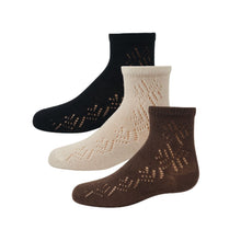  Zubii Diamond Pointelle Ankle Sock - 995