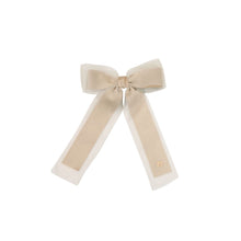  Dacee Organza Velvet Pleated X Large Bow Clip - XL4468