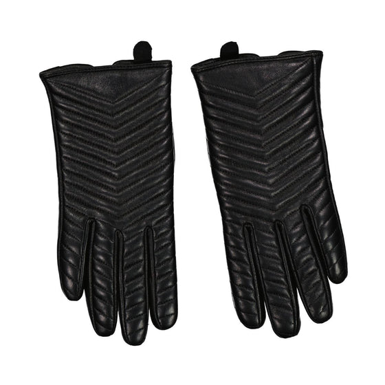 DaCée Designs Ladies Ribbed Leather Gloves - GL77