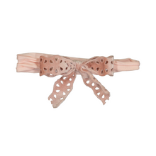  Dacee Design Eyelet Velvet Bow Baby Headband - B3063