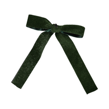  DaCée Designs Fur Ribbon Medium Bow Clip - AM3068