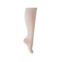  Blue Stone Cotton Double Line Designed Tights - 12/1519