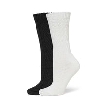  Hue Boots Crew Sock 2 Pack - U23857