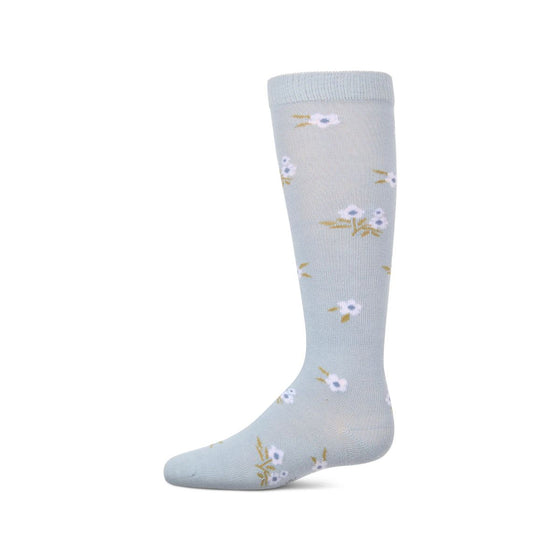 Memoi Blissful Bloom Knee High Sock - MKF 7172