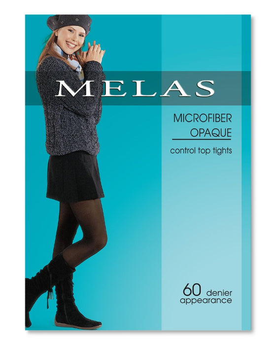 MELAS Microfiber Opaque Control Top Tights - AT 636