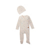 MiniMoi Ribbed Star 2 PC Footie - INH08686