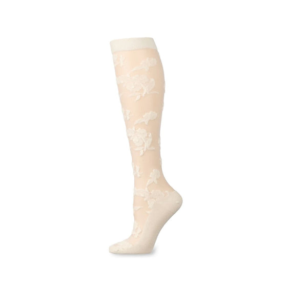 Hue Floral Fantasy Knee High - MFF 08934
