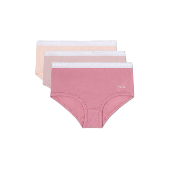 Memoi Girls Chromatic Rose 3 PK - MKU 1104