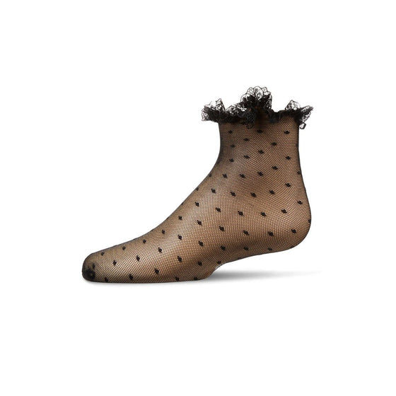 Memoi Lace Dot Anklet - MKF 1013