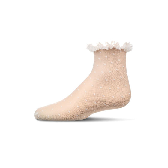 Memoi Lace Dot Anklet - MKF 1013