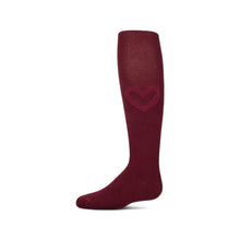  Memoi Girls Terry Heart Cotton Tights - MKF 4084