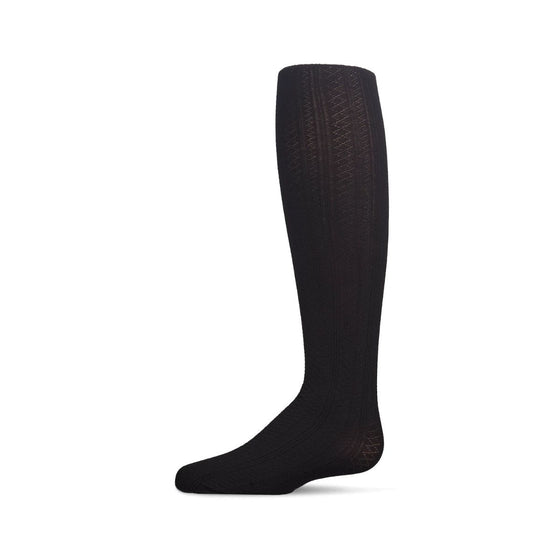 Memoi Girls Multi-Diamond Sweater Tights - MKF 4095