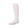 Memoi Girls Opaque "Flower Garden" Flocked Tights - MKF 4087