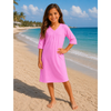 Sarah Feldman Girls V-neck Swim Dress