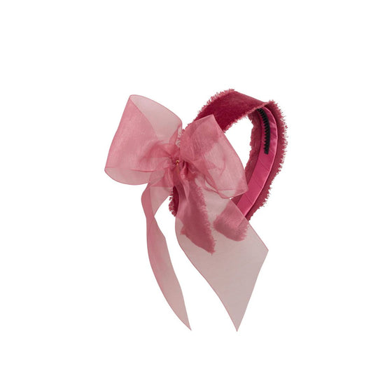 Project 6 Belle Organza Fringe Headband