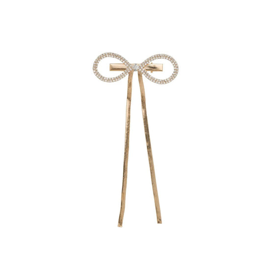 Project 6 NY Dainty Dangle Golden Bow