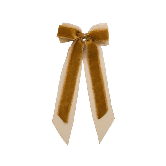 Project 6 NY Primrose Princess Long Tail Bow Clip