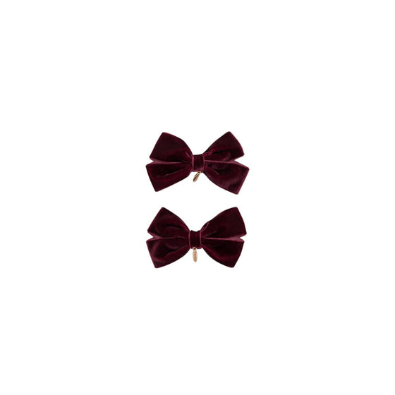 Project 6 NY Mini Dahlia Velvet Piggy Clip Set