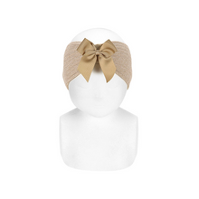  Condor Rib Lurex Baby Head Wrap With Bow - 50.009.391