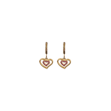  Tilyon Heart CZ Earrings - ER6069