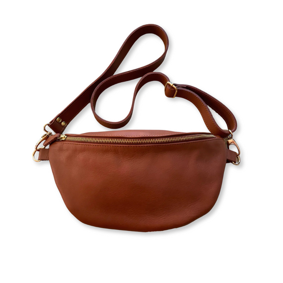 Sarah Feldman Leather X Bag