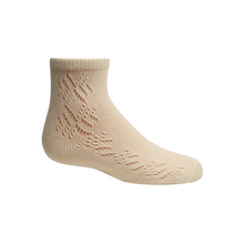  Zubii Diamond Pointelle Ankle Sock - 995