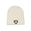 Zubii Chain Heart Cuff Beanie - ZU081