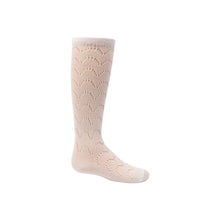  Zubii Crochet Wave Texture Knee High Sock - 1362
