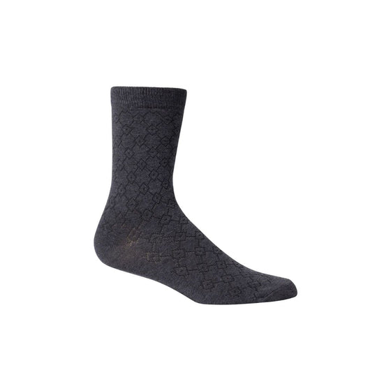 Zubii Men's Diamond Center Dot Texture Socks - 1340