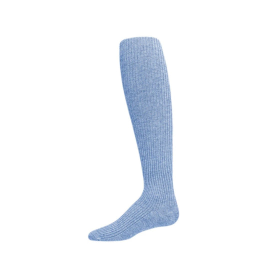 Memoi Thin Ribbed Cotton Tights - MK 315