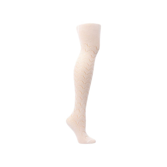 Zubii Crochet Wave Texture Tights - 1361