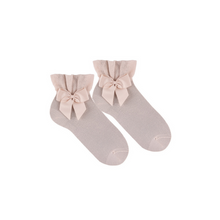  Condor Loose Cuff with Grossgrain Bow Anklet Sock- 2723/4