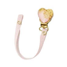  Baby O Dazzle Heart Pacifier Clip