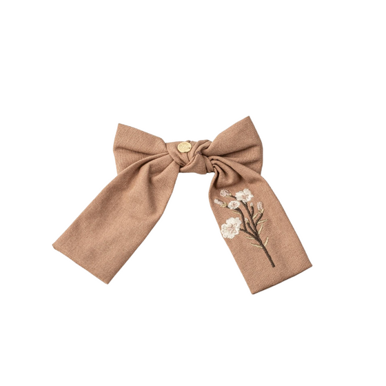 Cherie Embroidery Collection Medium Bow Clip - CP6625