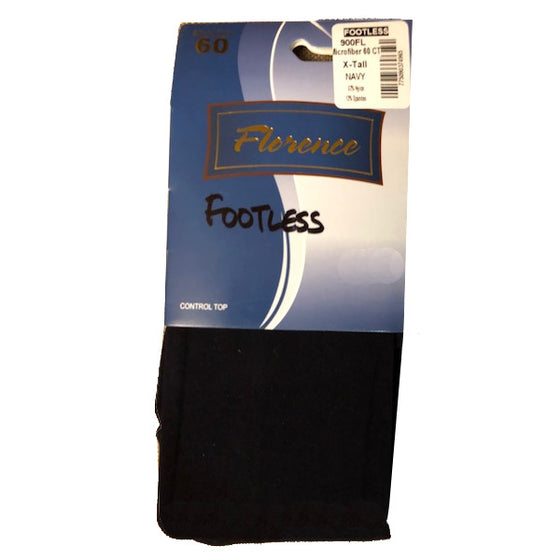Florence 60 Denier Opaque Footless Tights with Control Top