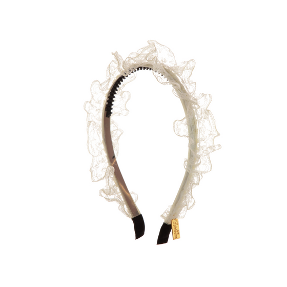 Heirlooms Ruffled Lace Headband - H1357