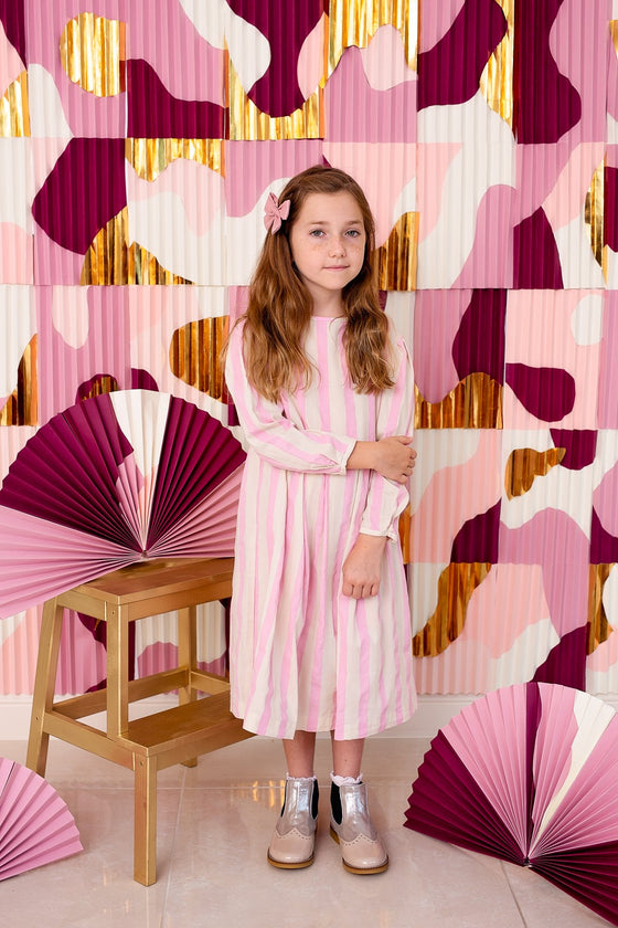 Project 6 Mini Rose Taffeta Elegant Clip