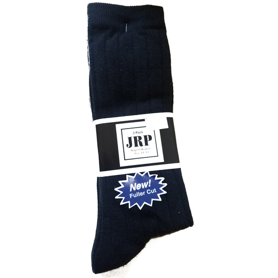 JRP 3 Pack Wide Ribbed Socks
