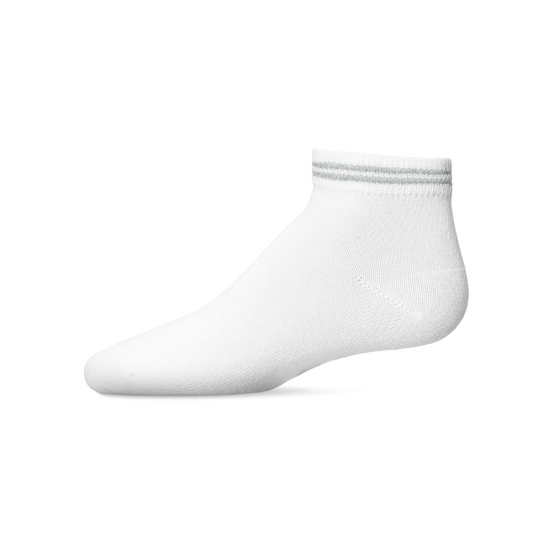 Memoi Zag Lurex Anklet Sock - MKF 1002