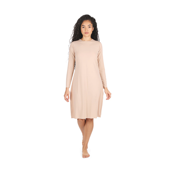 Memoi Women's Bonded Slip Dress - CSP503