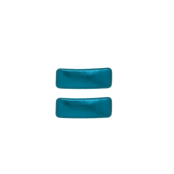 Project 6 Pleather Olly Log Clips - Set of 2