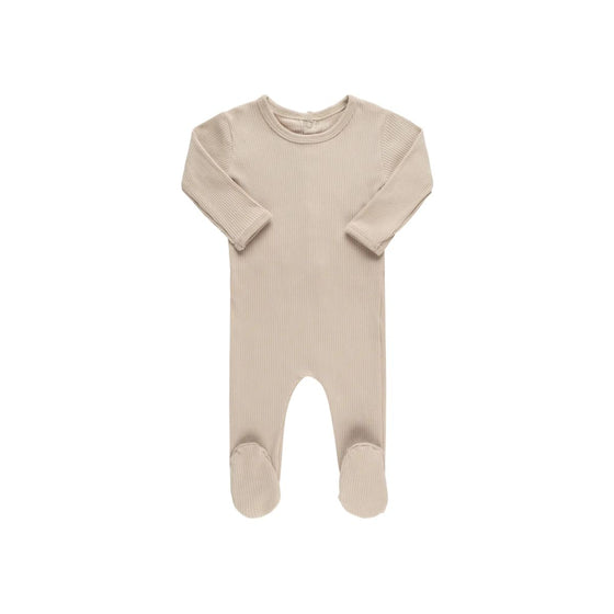Ely's & Co. Ribbed Cotton Footie - SS22