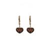 Tilyon CZ Bow on Heart Earrings - ER 2064/ER 2065