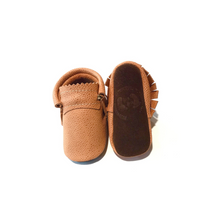  Mish Moccs Spice & Everything Nice Leather Baby Moccasin