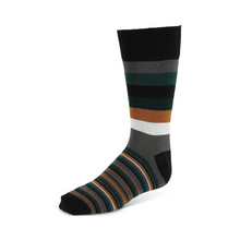  Zubii Mens Striped Sock - 649
