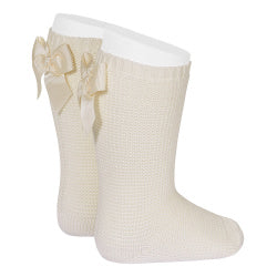 Condor Moss Stitch Knee High with Bow - 2007/2
