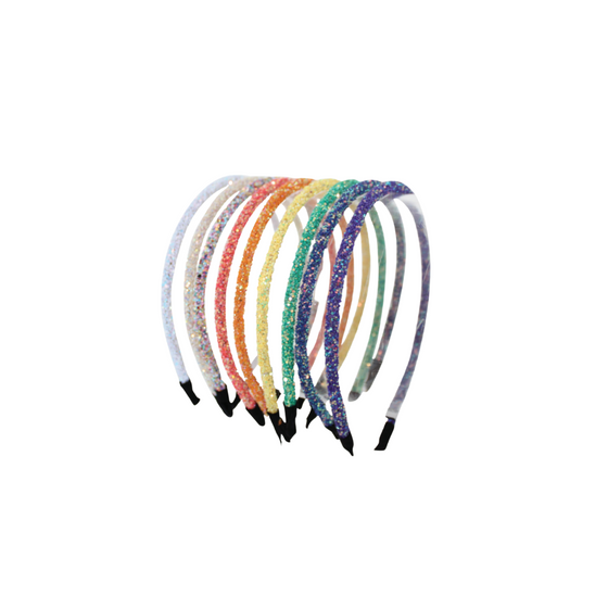 Bows Arts Glitter Rope Headband - GRHB