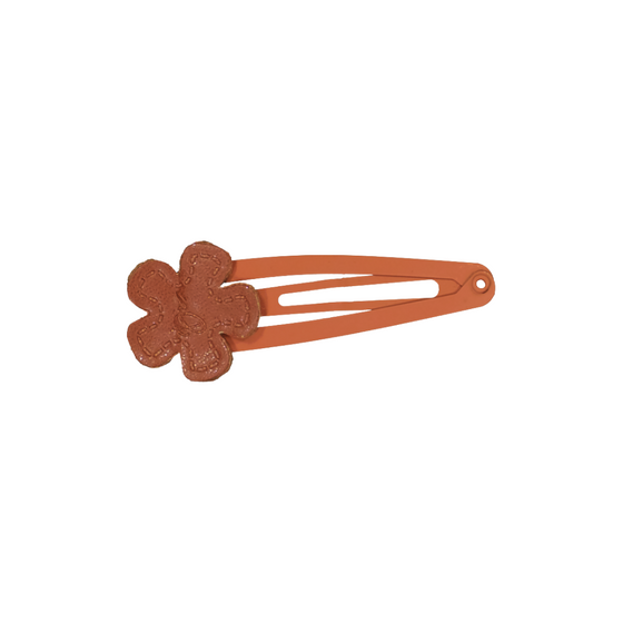 Dacee Design Leather Flower Snap Clip - SP1829