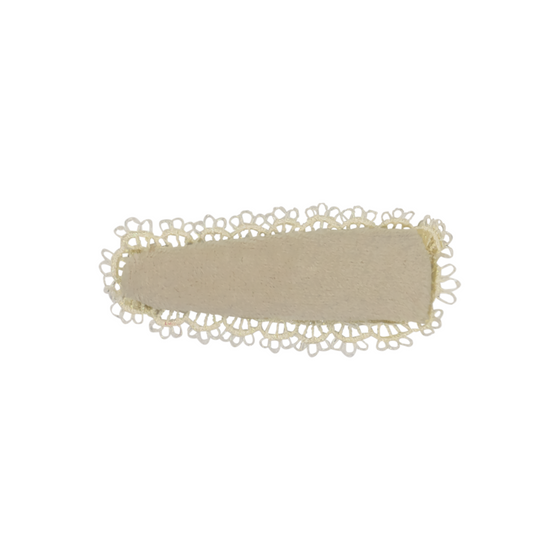 Dacee Design Velvet Lace Trim Snap Clip - SP1845