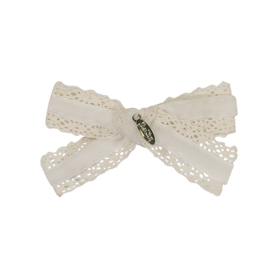 Dacee Design Small Lace Velvet Bow Clip - AS1832